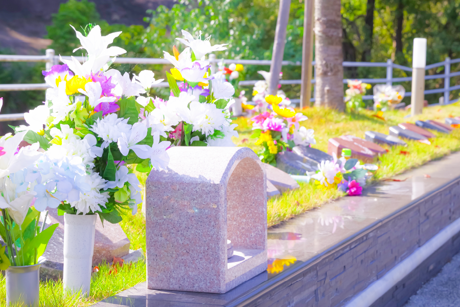 整えられた永代供養墓の風景
